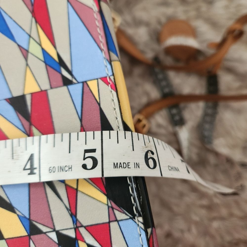 Colorful Geometric Pattern Tote Bag‎ - Picture 14 of 15